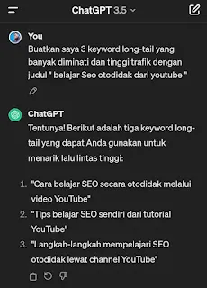 Mengoptimalkan keyword dengan judul