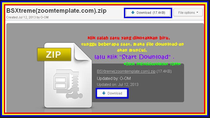 bTemplates Dan ZoomTemplate Cara Download Gratis Template Blog/Template Wordpress Secara Mudah