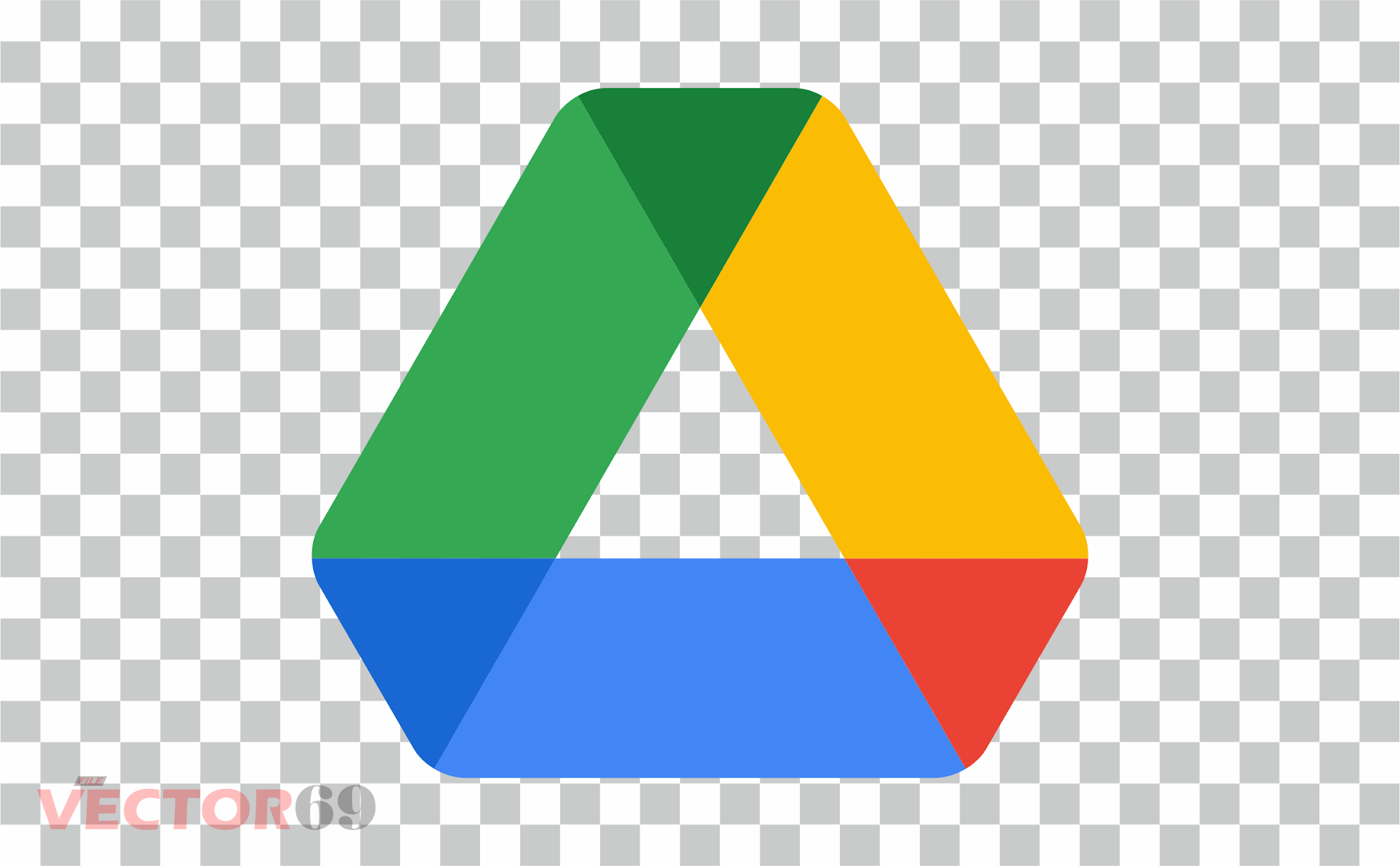 Google Drive New 2020 Logo - Download Vector File PNG (Portable Network Graphics)