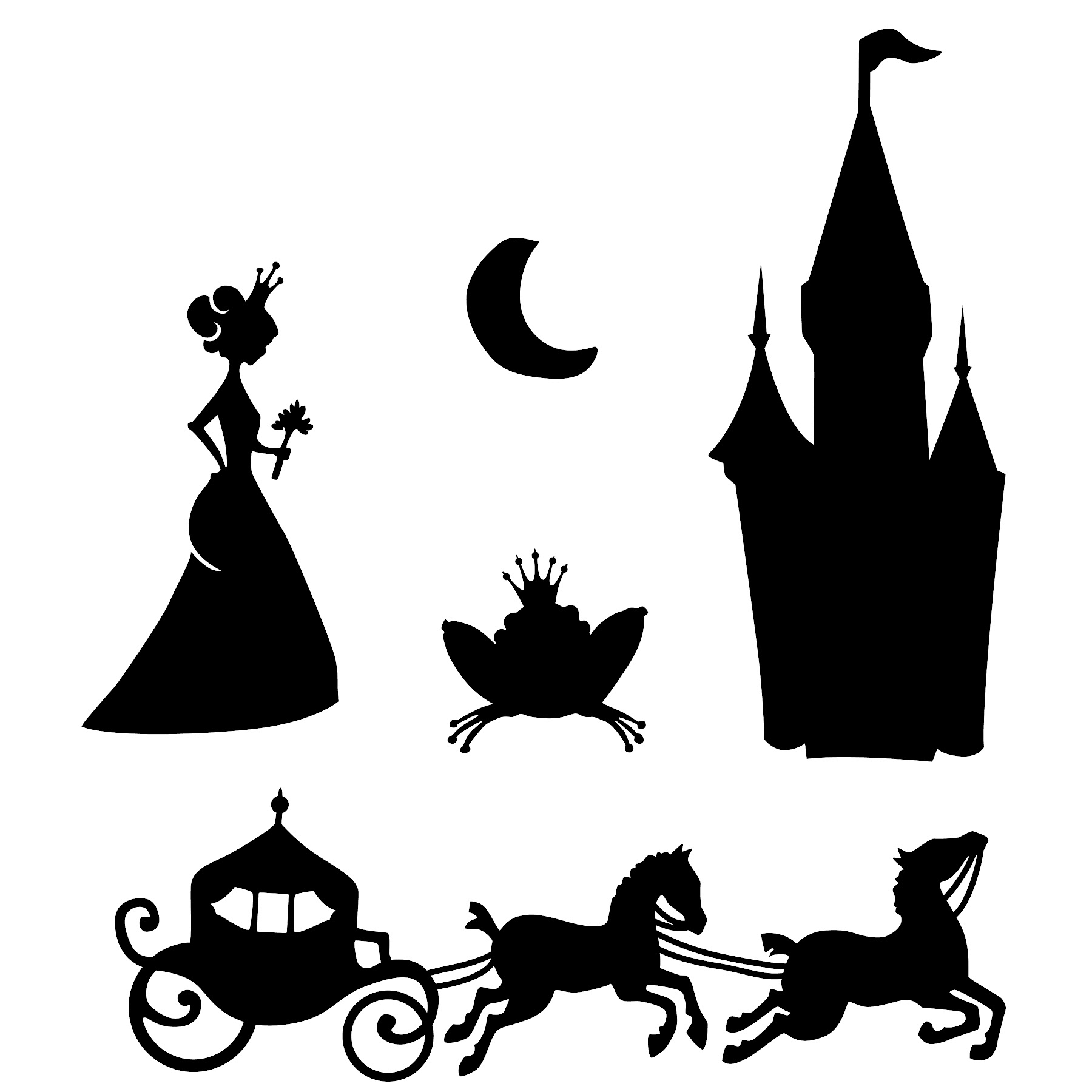 Download 327 Princess Silhouette Svg Free SVG File 181Mb for Cricut, Silhouette and Other Machine