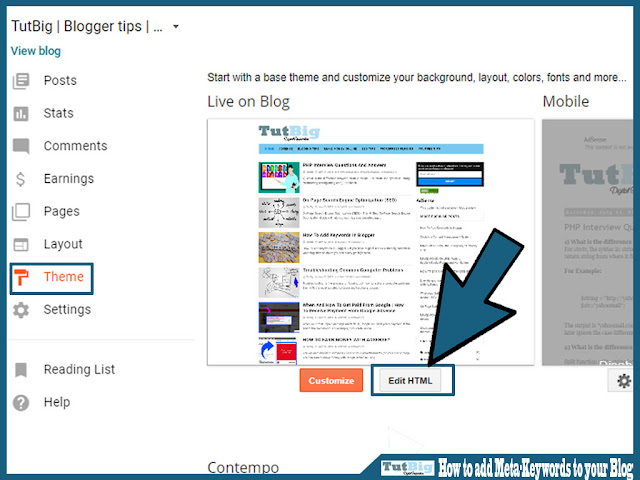 How to add Meta-Keywords to your Blog meta keyword is one important way to optimize your website search ranking How to add Meta-Keywords to your Blog