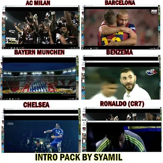 PES 2017 Intro Pack by Syamil (14 Intro)