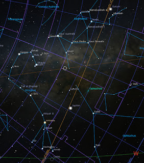 Galaktisches Zentrum Sgr A* Scorpius Sagitarius 