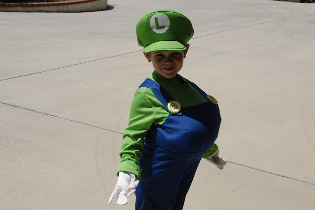 cute grandson wearing his costume: LadyD Books