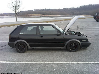 Black MK2 GOLF GTI 