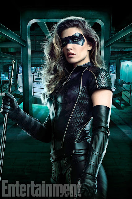 Juliana Harkavy como Dinah Drake / Black Canary en la sexta temporada de ARROW.