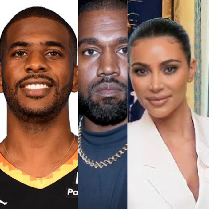 Internet Melts Down As Kanye West Reveals He ‘Caught’ Married Basketballer Chris Paul With Ex Wife Kim Kardashian