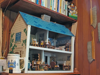 miniature home french interior