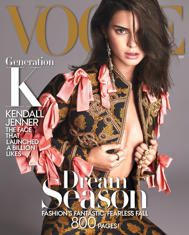 Kendall Jenner sexy photo shoot for Vogue Magazine