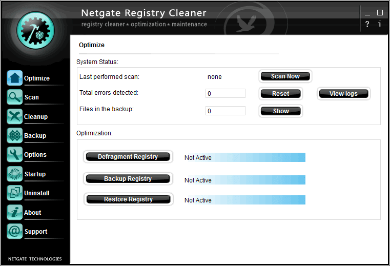 NETGATE Registry Cleaner Serial