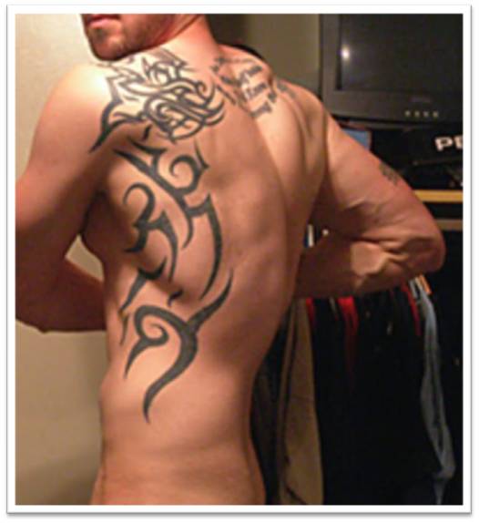 Masculine Chest Tattoos for Men