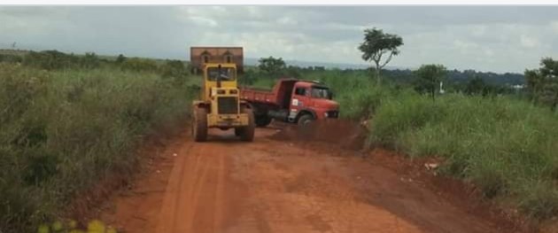 Melhorias da estrada da Granja dos Ipês que interliga os Riacho Fundo I e Riacho Fundo II