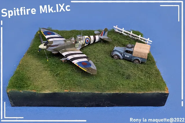 Diorama Spitifire Mk.IXc