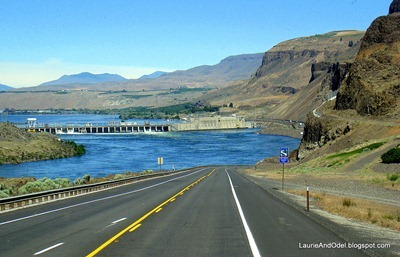 Columbia River ahead