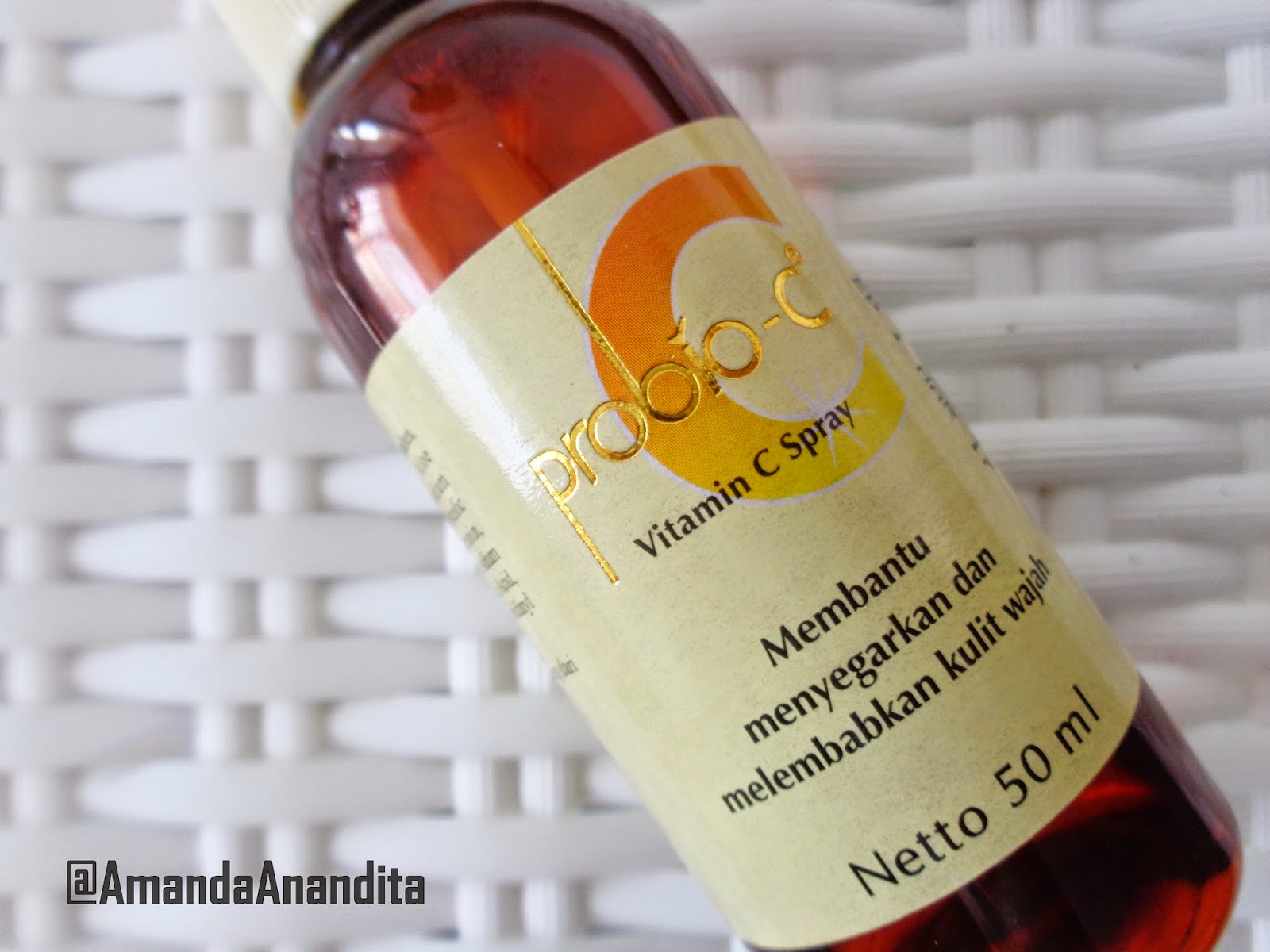 Tips Cantik By Amanda An Indonesian Beauty Blogger Probio C Vitamin C Spray Review