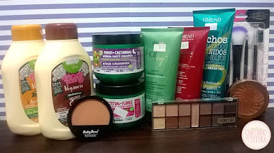 PRODUTOS DA AMEND, SALON LINE, RUBY ROSE, LUISANCE E MACRILAN