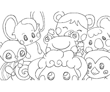 #7 Animal Crossing Coloring Page