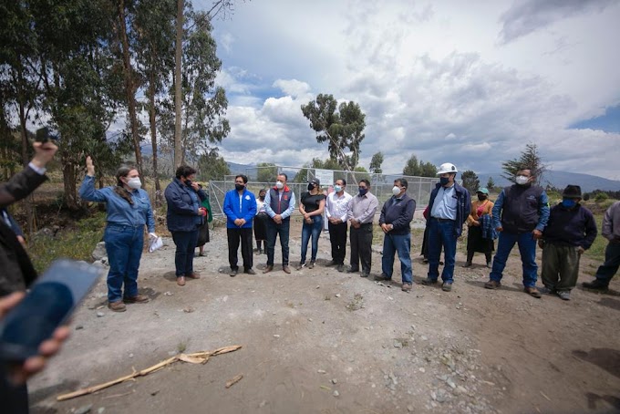 En San Francisco de Cunuguachay se entregó obra de alcantarillado sanitario 