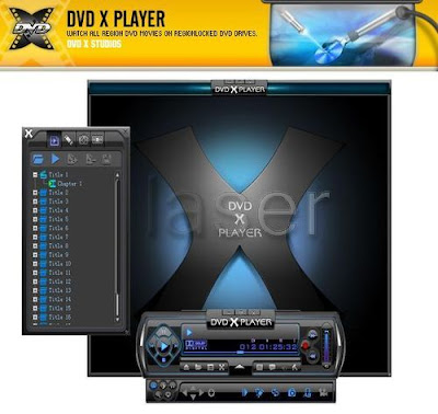 DVD X Player is the first region free/code free software DVD player in the 