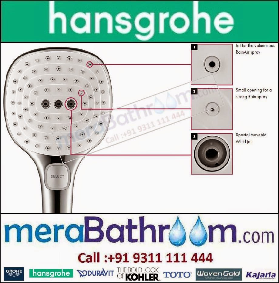  Raindance Select: The Hand Shower for any Showering Need