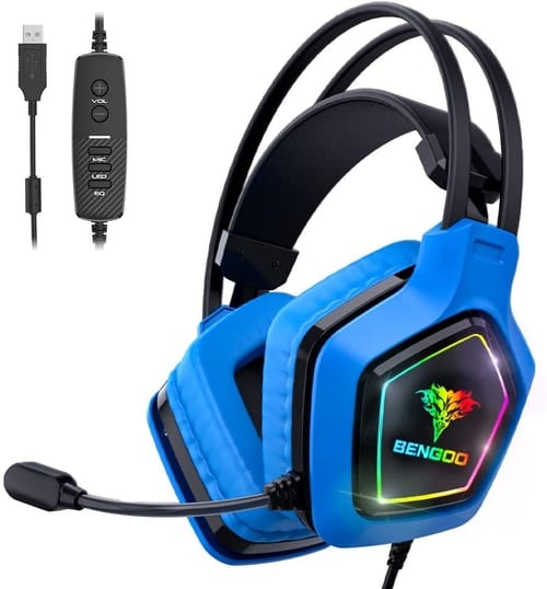 Review BENGOO G9200 USB Pro Gaming Headset for PC PS4