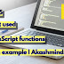 Top 5 most used javascript functions with examples that you must try.