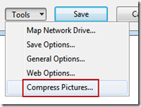 word-save as-tools-compress