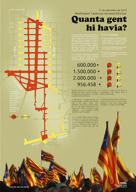 manifestació 11 setembre 2012 catalunya, nou estat d'europa - A3