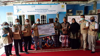 PLN Lampung Salurkan Bantuan Kepada Anak Yatim