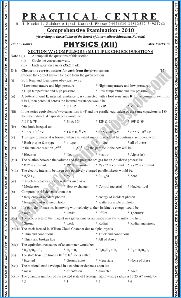 physics-12th-practical-centre-guess-paper-2018-science-group