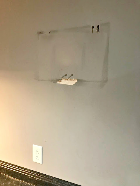 patching holes in wall