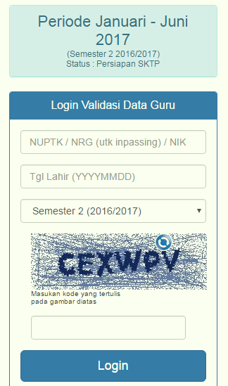 Alhamdulillah Sebagian Sktp (Sk Tpg) Guru Tahap 1 Januari - Juni 2017 Sudah Terbit, Silahkah Dicek!