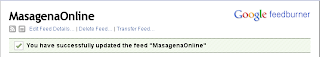 Gambar Berhasil Mendaftar Di Feedburner