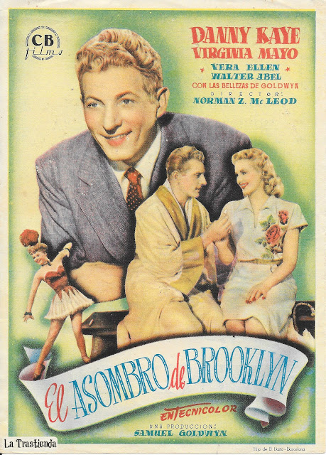 El Asombro de Brooklyn - Programa de Cine - Danny Kaye -Virginia Mayo