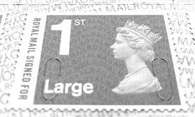 Machin Defnitive Security Stamp 1st Large Signed For M20L reprint 03/02/20