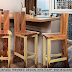 Furniture kayu trembesi,Kursi Trembesi,Kursi cafe,