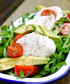 Caprese Salad Recipe The Betty Stamp Lemon Basil Dressing