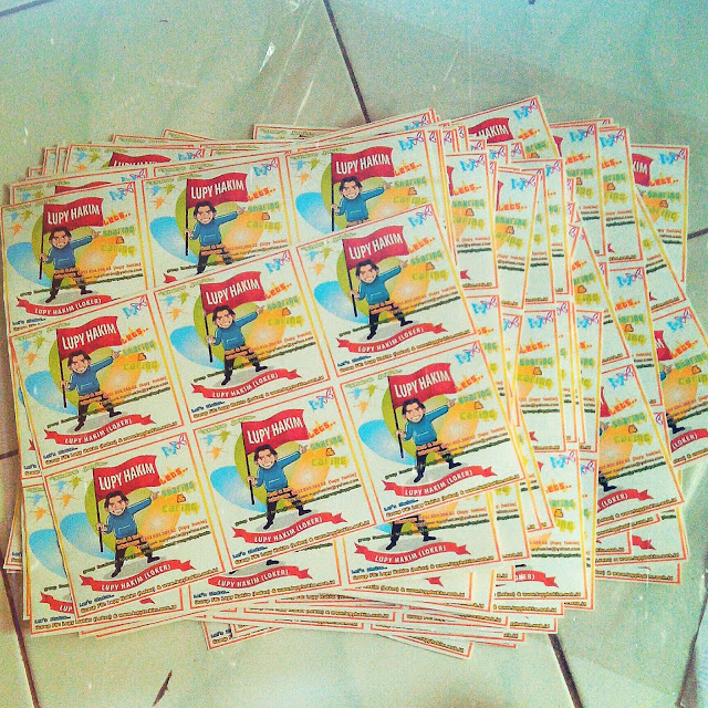 Sticker Lupy Hakim Free / Gratis..