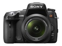 Sony DSLRA580L 580 DSLR Camera and DT 18-55mm F3.5-5.6 Lens (Black)