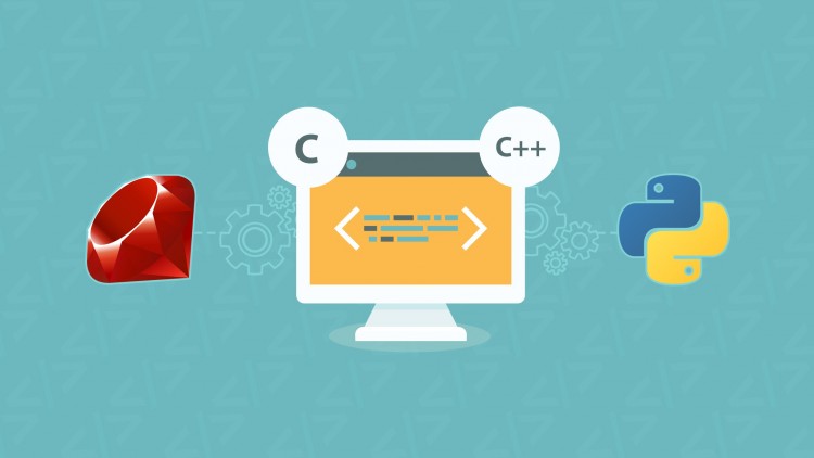 C, C++, Python and Ruby Programming [Udemy Course]