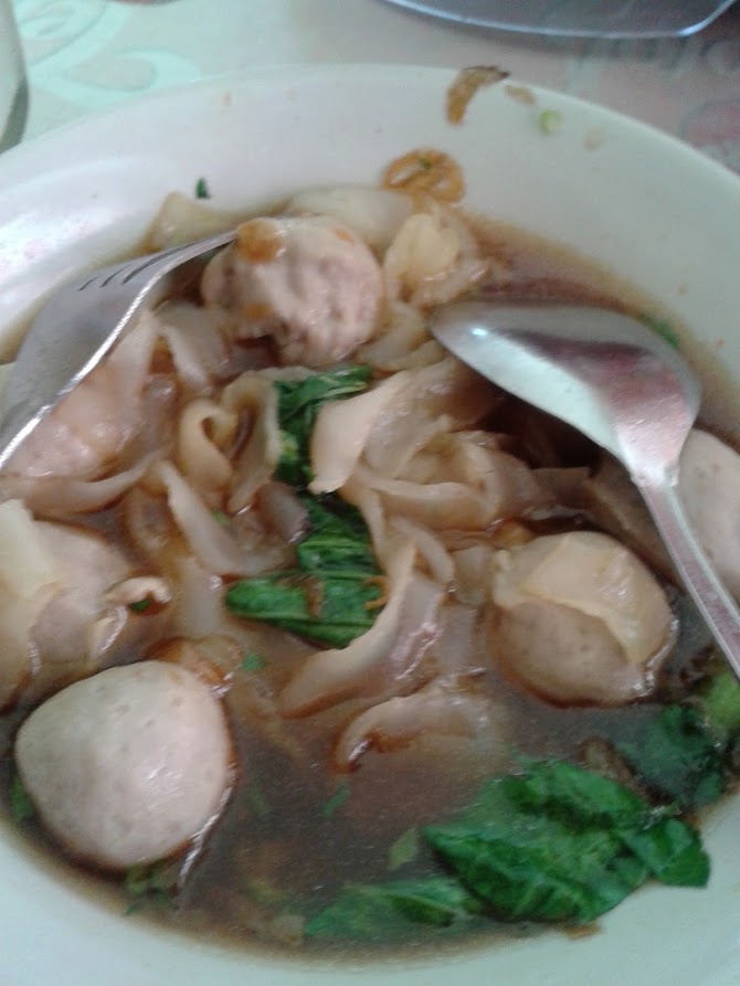 Kwetiaw  Baso di Bakso Jaja Bogor