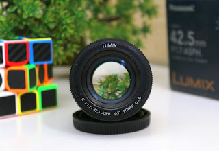 Lensa Lumix G 42.5mm F1.7 Bekas Fulset