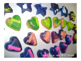 Melting crayons into fun shapes