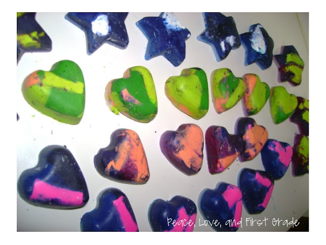 Melting crayons into fun shapes