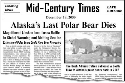 The end of polar bears in the wild