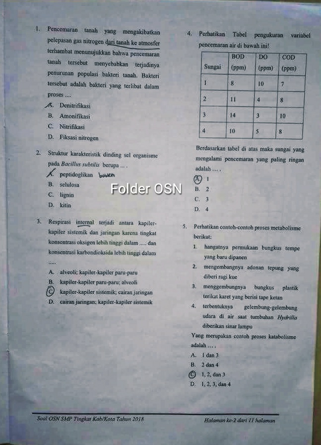 Contoh Soal Olimpiade Ips Smp Tingkat Kabupaten Gugumember