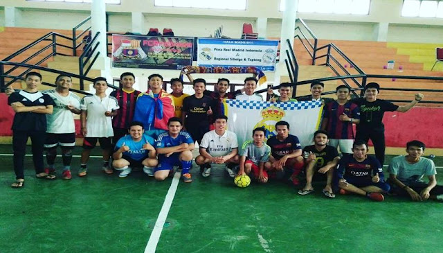 Suasana Futsal El-Clasico PRMI Sibolga bersama FCBI Sibolga