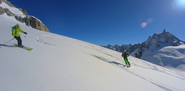 ski vallée blanche