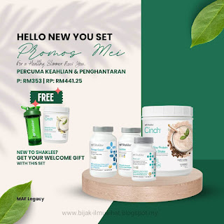 set hello new you shaklee