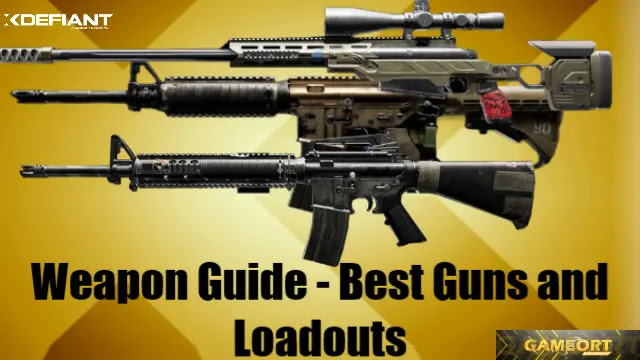 best weapons in xdefiant, xdefiant weapon tier list, top 5 weapons in xdefiant, best xdefiant weapons, best xdefiant weapon loadouts